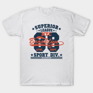 Superior league. New York Sports. Brooklyn t-shirt T-Shirt